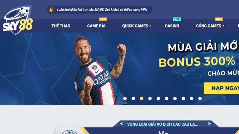 miễn trừ trách nhiệm sky88