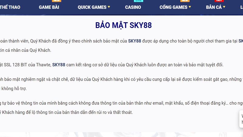 quy định sky88
