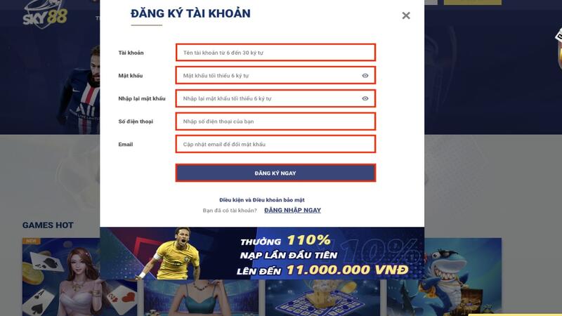 phân biệt link vào Sky88