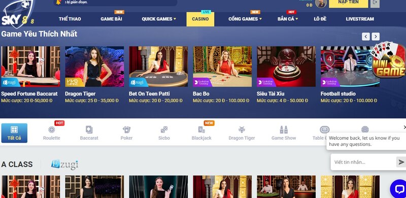 sân chơi cá cược sky88