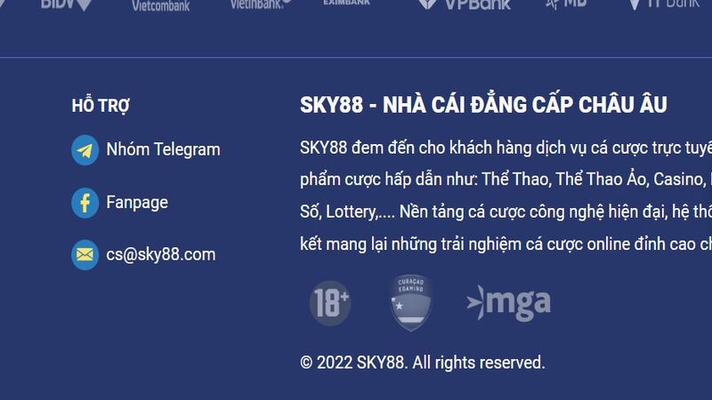 câu hỏi thắc mắc khi Liên hệ Sky88
